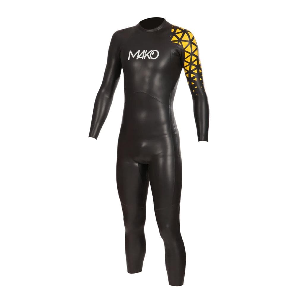 Combinaison Néoprène Mako Hali Plus Noir Jaune Homme 1