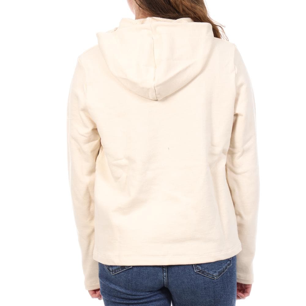 Sweat à Capuche Écru Femme Le Coq Sportif Hoody N°8 2