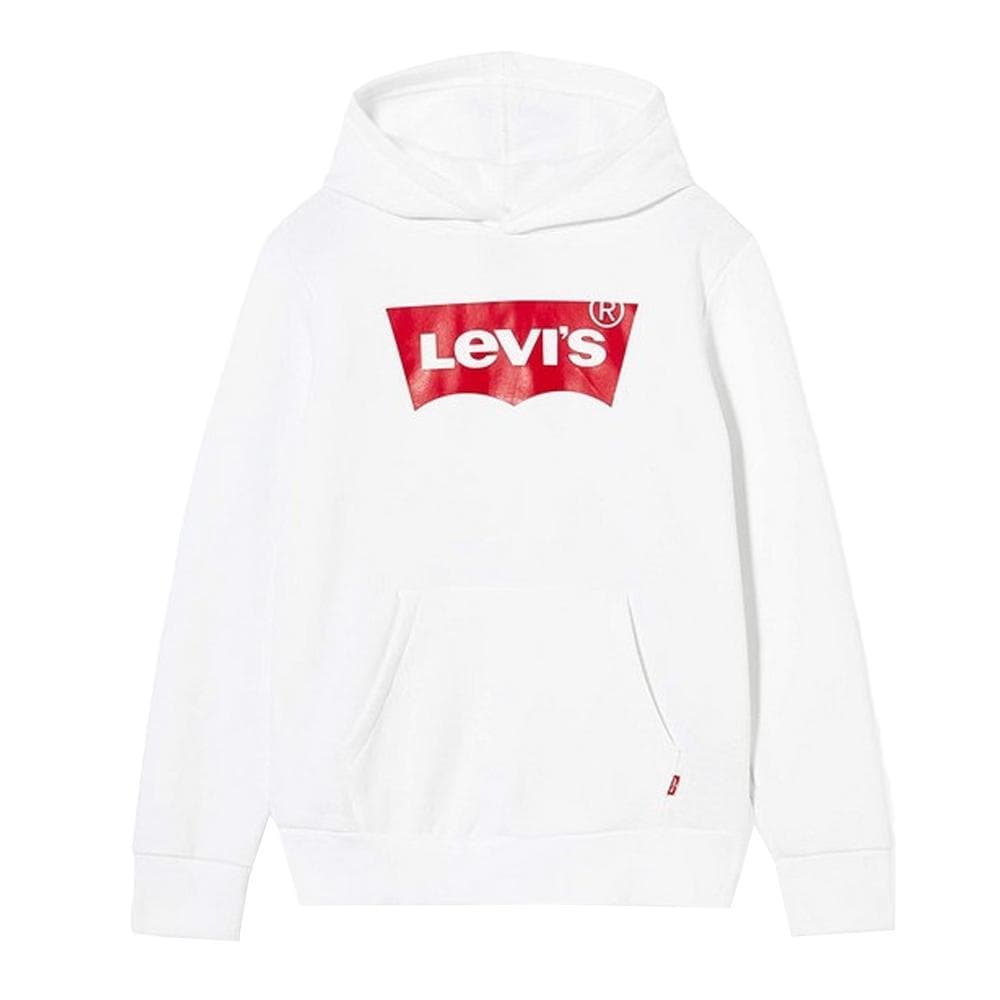 Sweat à Capuche Blanc Garçon Levi's 9E8778 1