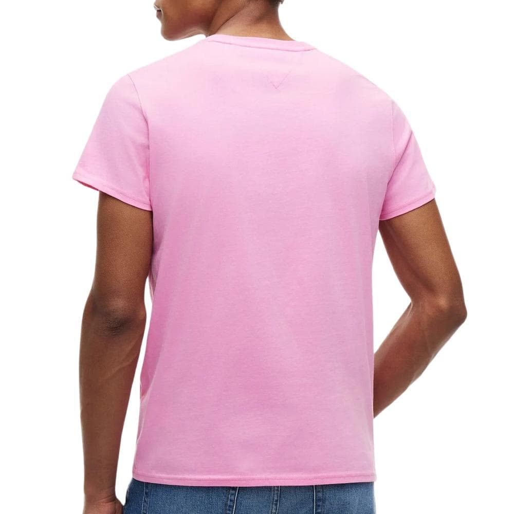 T-shirt Rose Homme Tommy Hilfiger Tjm Xslim Jersey 2