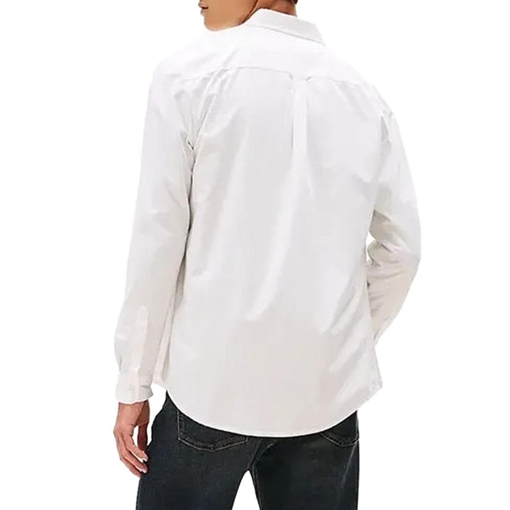 Chemise Beige Homme Tommy Hilfiger Poplin 2