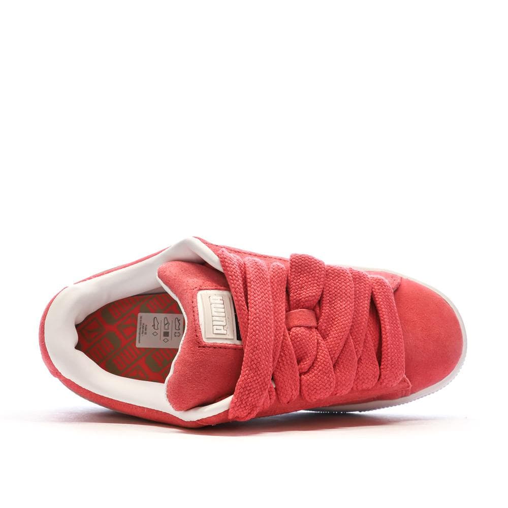 Baskets Rose Femme Puma Suede XL 4