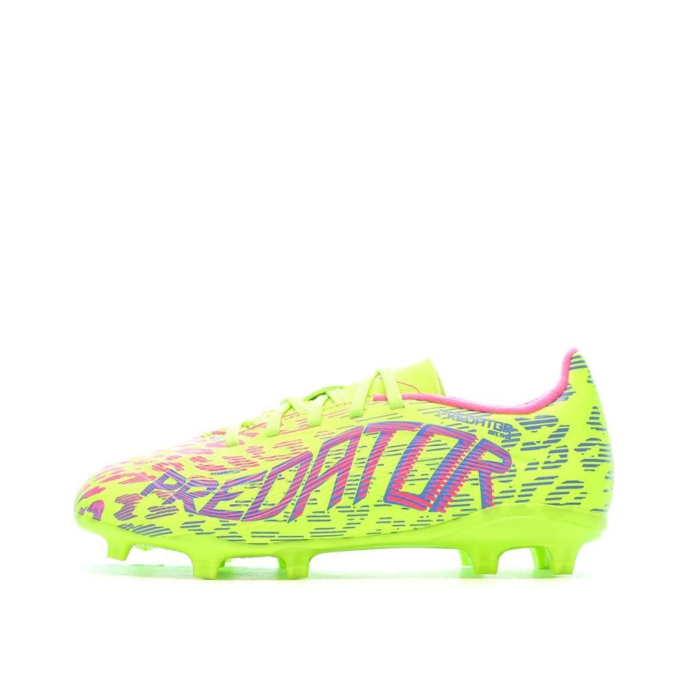 Chaussures de Foot Jaunes Junior Adidas Predator League FG/MG 1