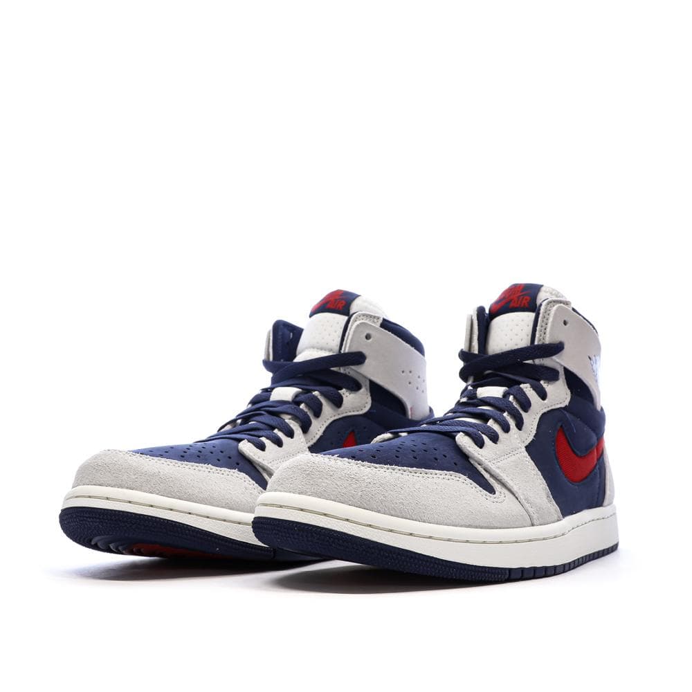 Nike Air Jordan 1 Zm Air Bleu/Gris Homme Nike 6