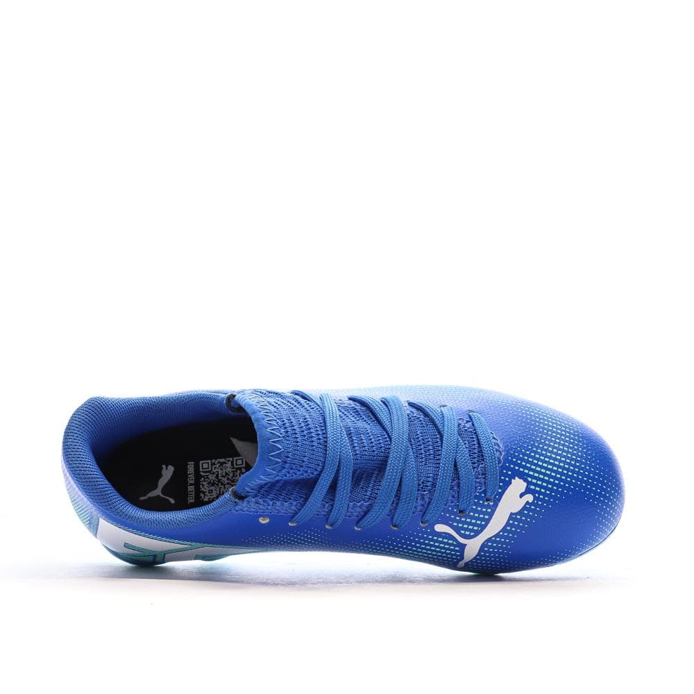 Chaussures de football Bleu Garçon Puma Future 7 Play FG/AG 4