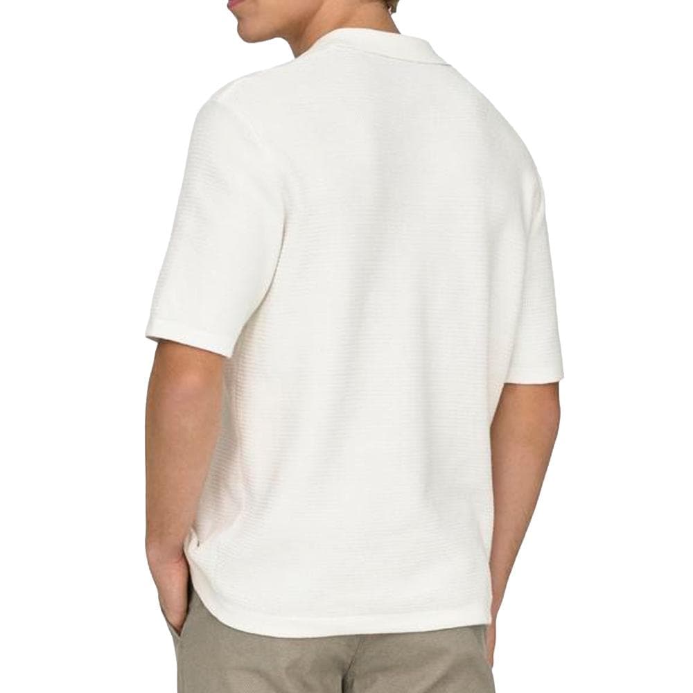 Polo Blanc Homme Only & Sons Seric Reg 2
