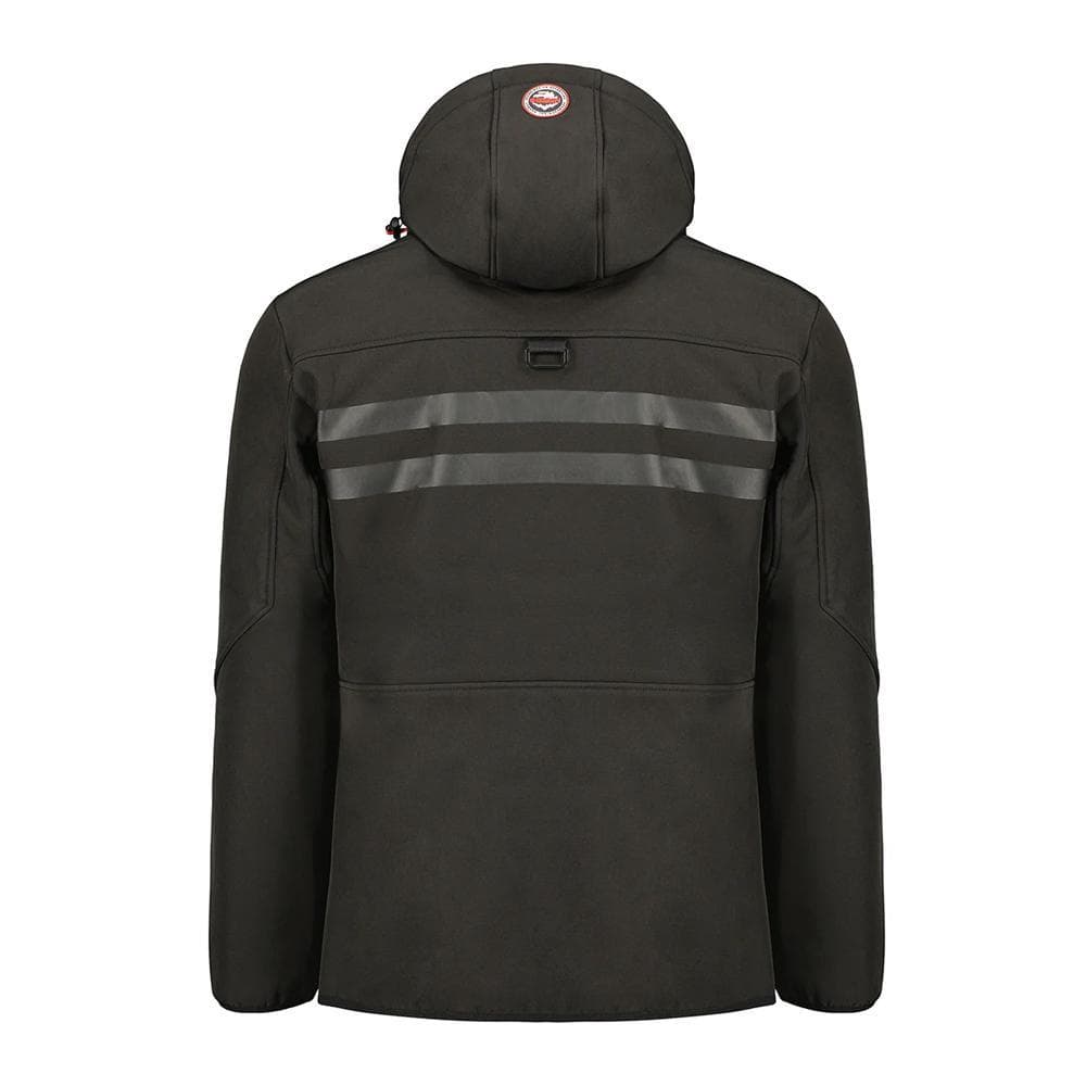 Parka Softshell Noir/Orange Homme Geographical Norway GN-ROYAUTE 2