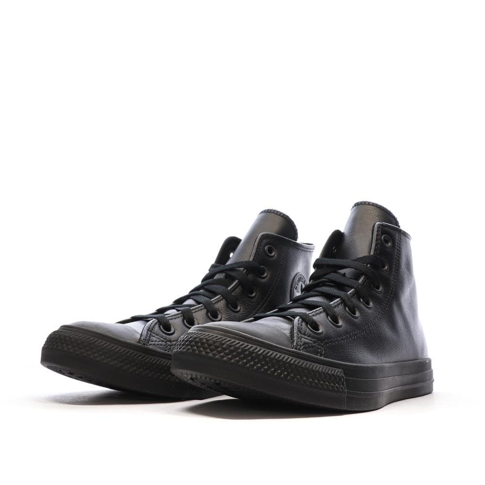 Baskets Noires Homme Converse Black Mono 6