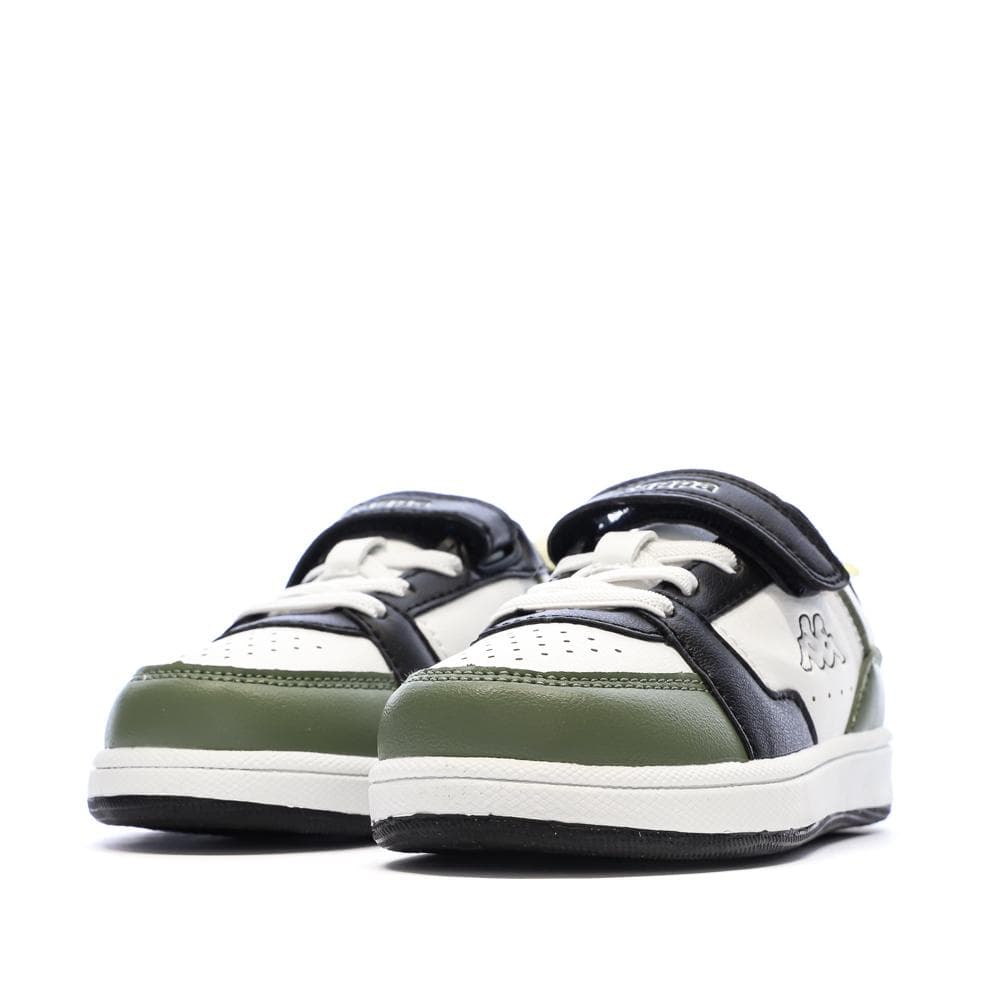 Baskets Blanc/Vert Garçon Kappa Logo Shay 1.0 6