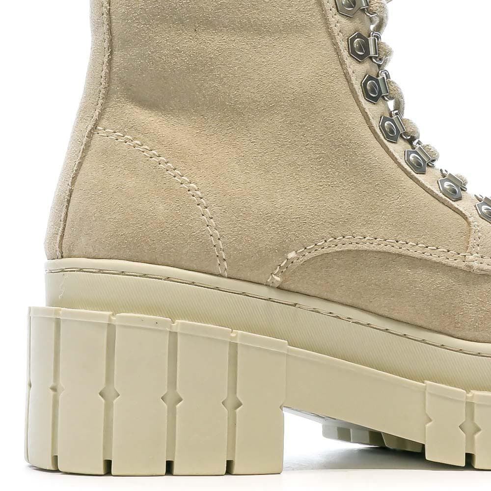Boots Écru Femme No Name Kross Low 7