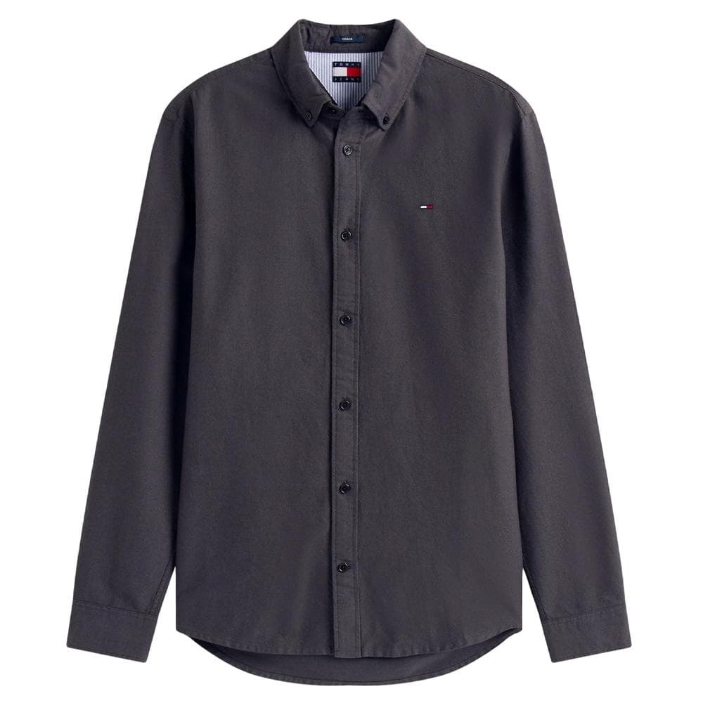 Chemise Noire Homme Tommy Hilfiger Oxford98 2