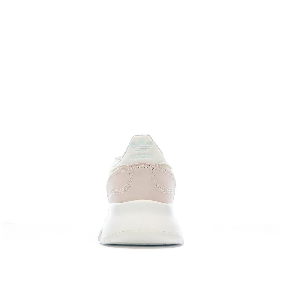 Baskets Rose/Blanche Fille Adidas Retropy F2 J GX9229 3