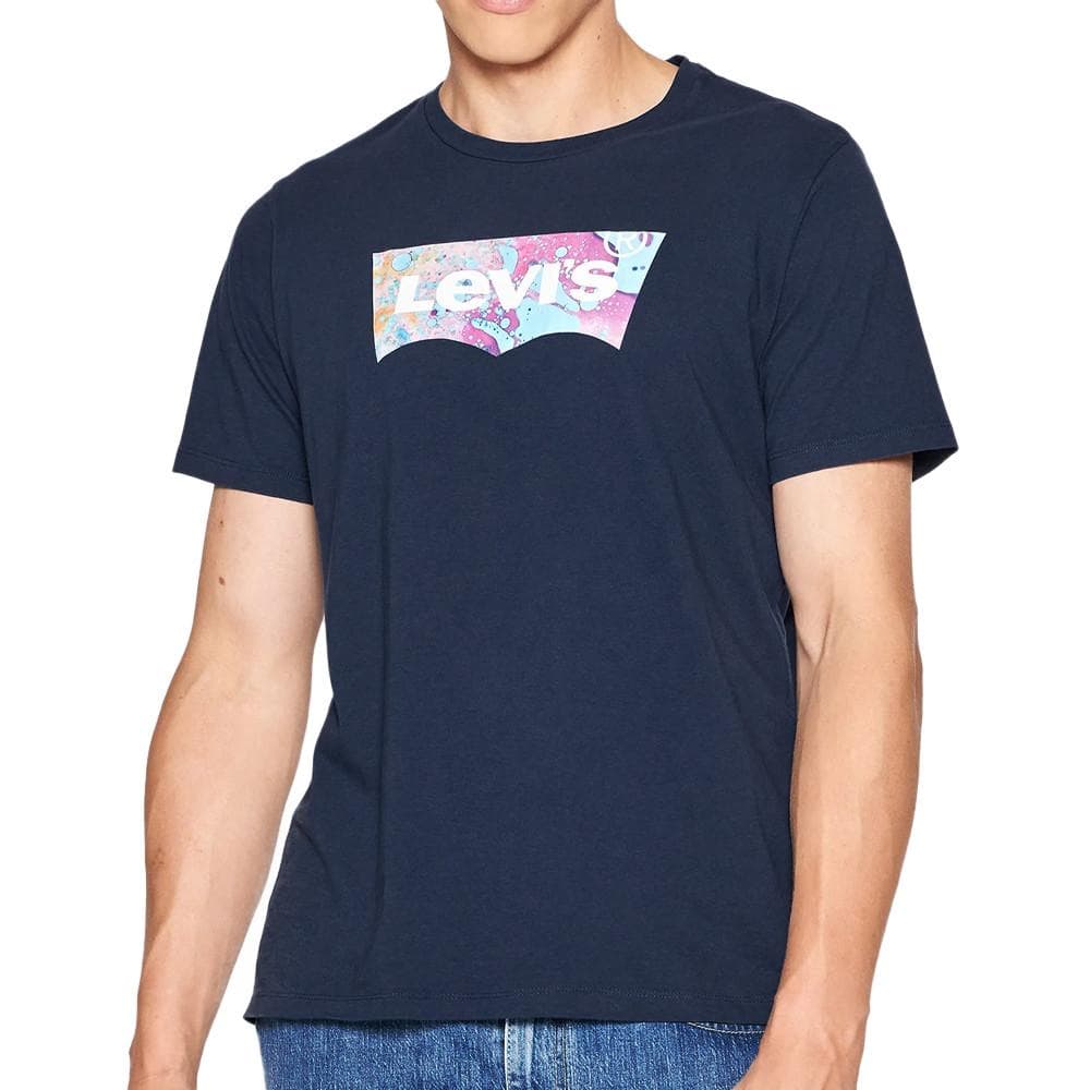 T-shirt Marine Homme Levi's Graphic 1