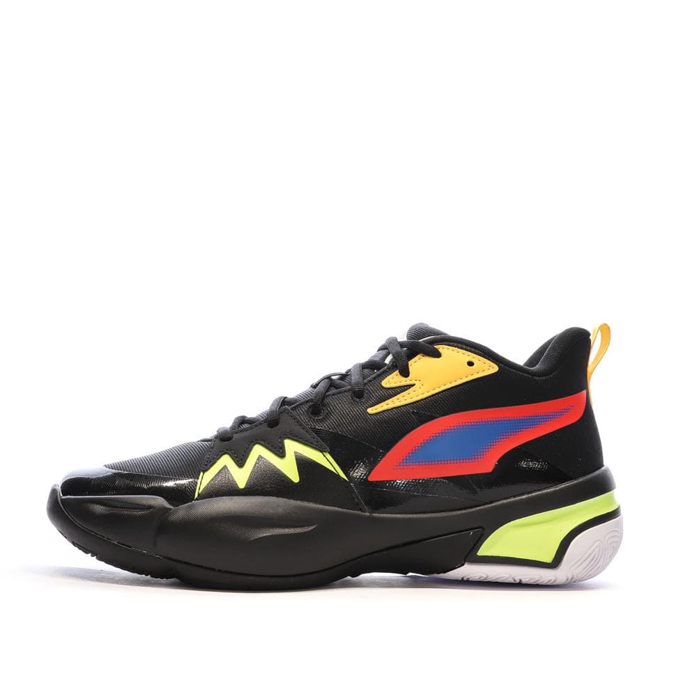 Chaussures de basketball Noires/Vertes Homme Puma Genetics 1