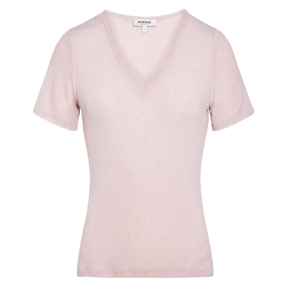 T-shirt Rose Clair Femme Morgan Diwi 2