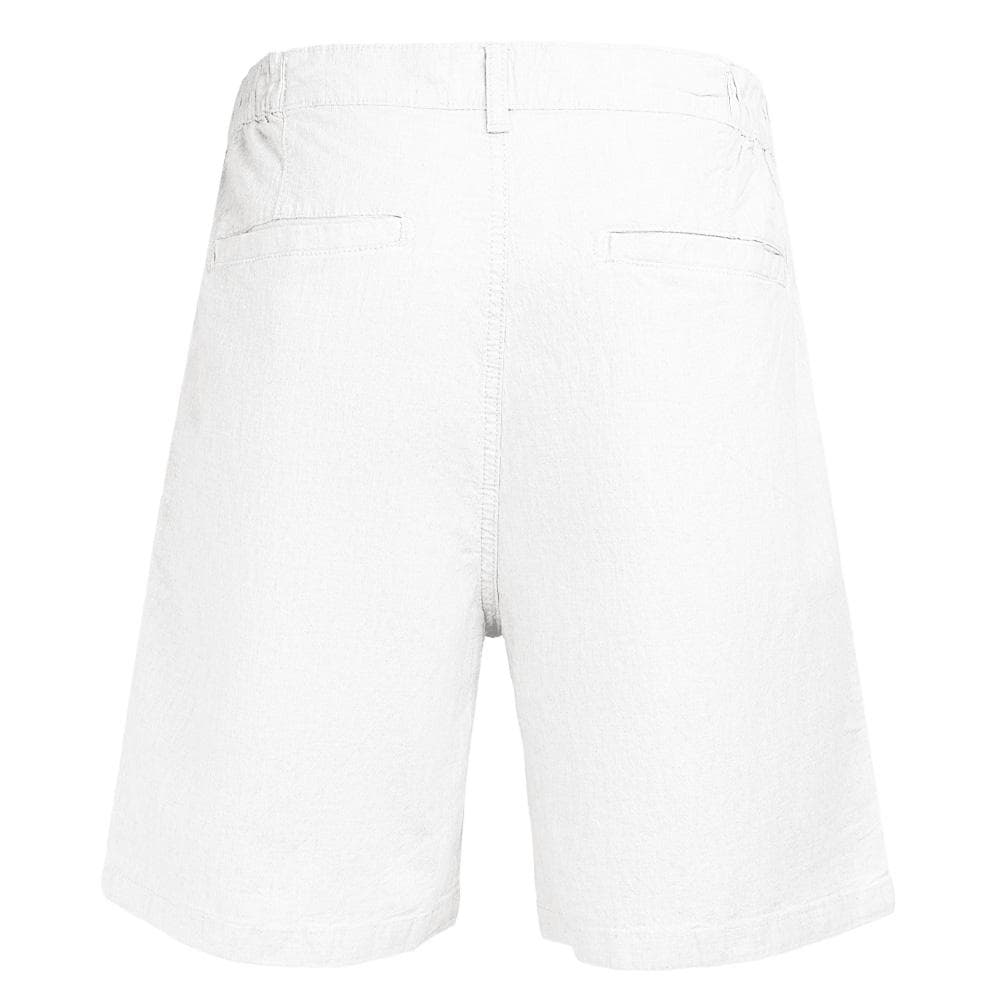 Short Chino Blanc Homme Teddy Smith Linen 2