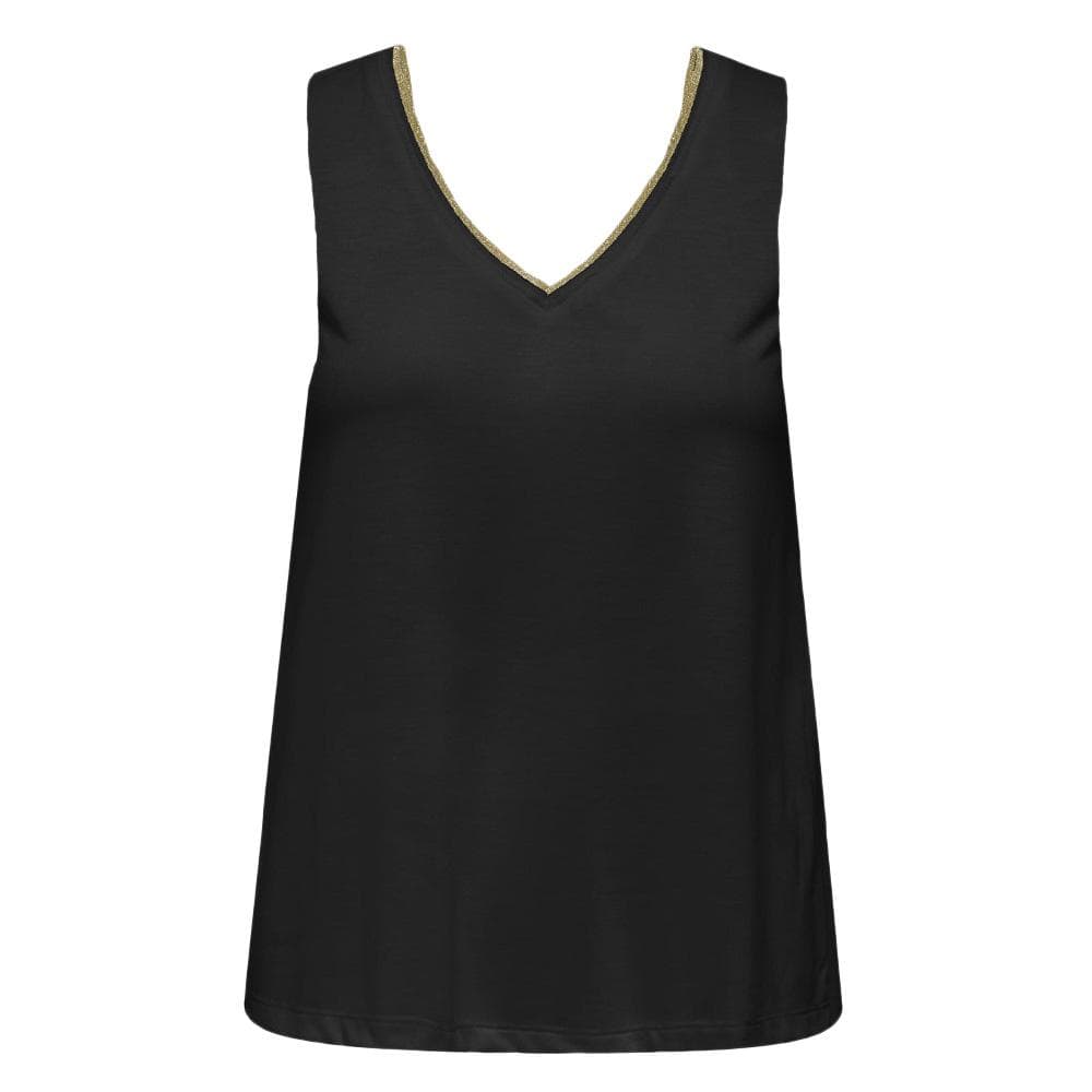 Débardeur Noir Femme JDY Lurex 1