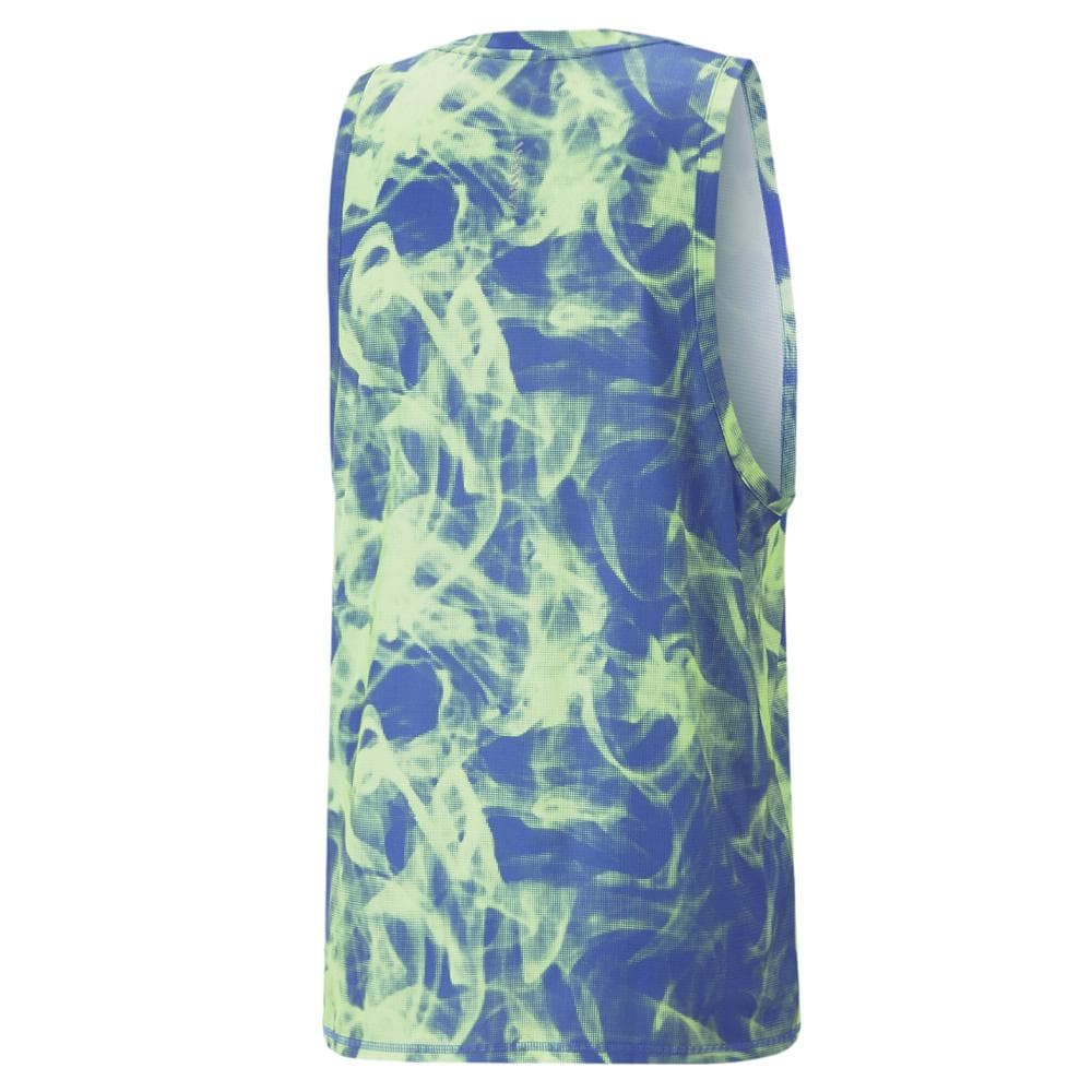 Débardeur Bleu/Vert Homme Puma Run Favorite 3