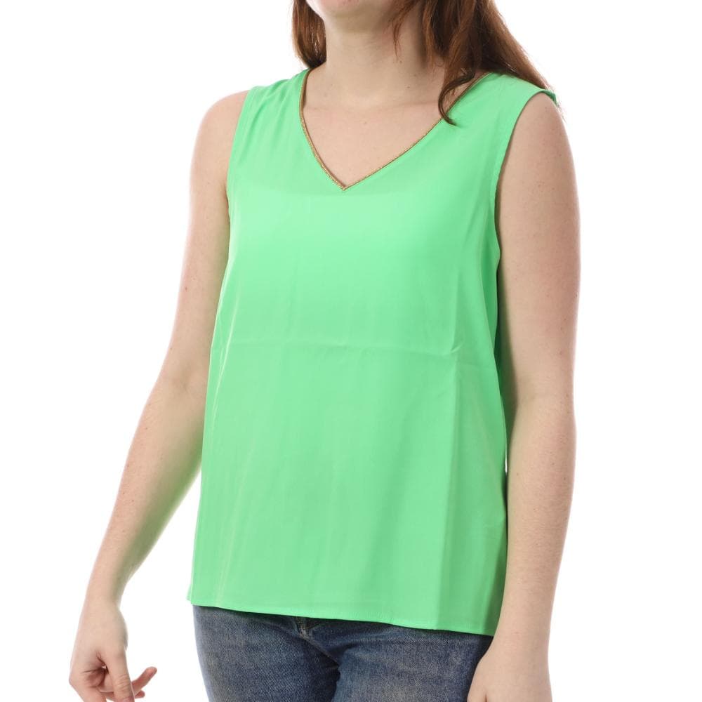 Débardeur Vert Femme Only Pelina 1