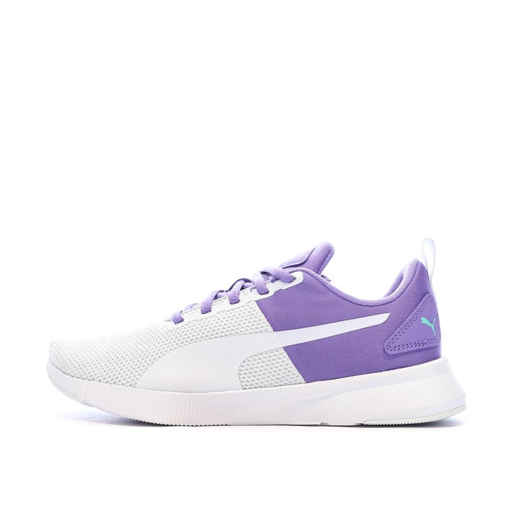 Baskets Violette/Blanche Fille Puma Flyer Runner Jr 1