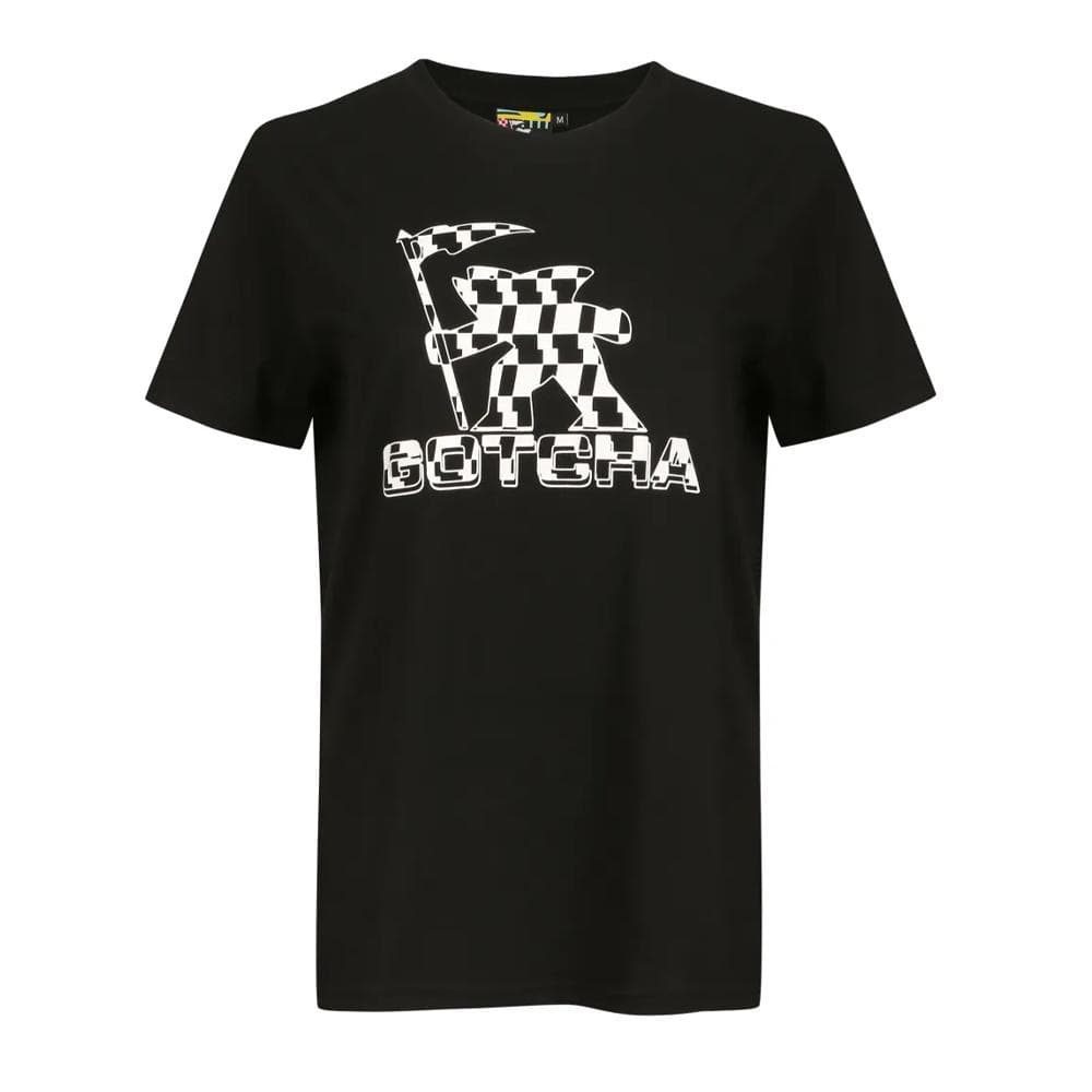T-shirt Noir/Blanc Femme Gotcha Twist 1