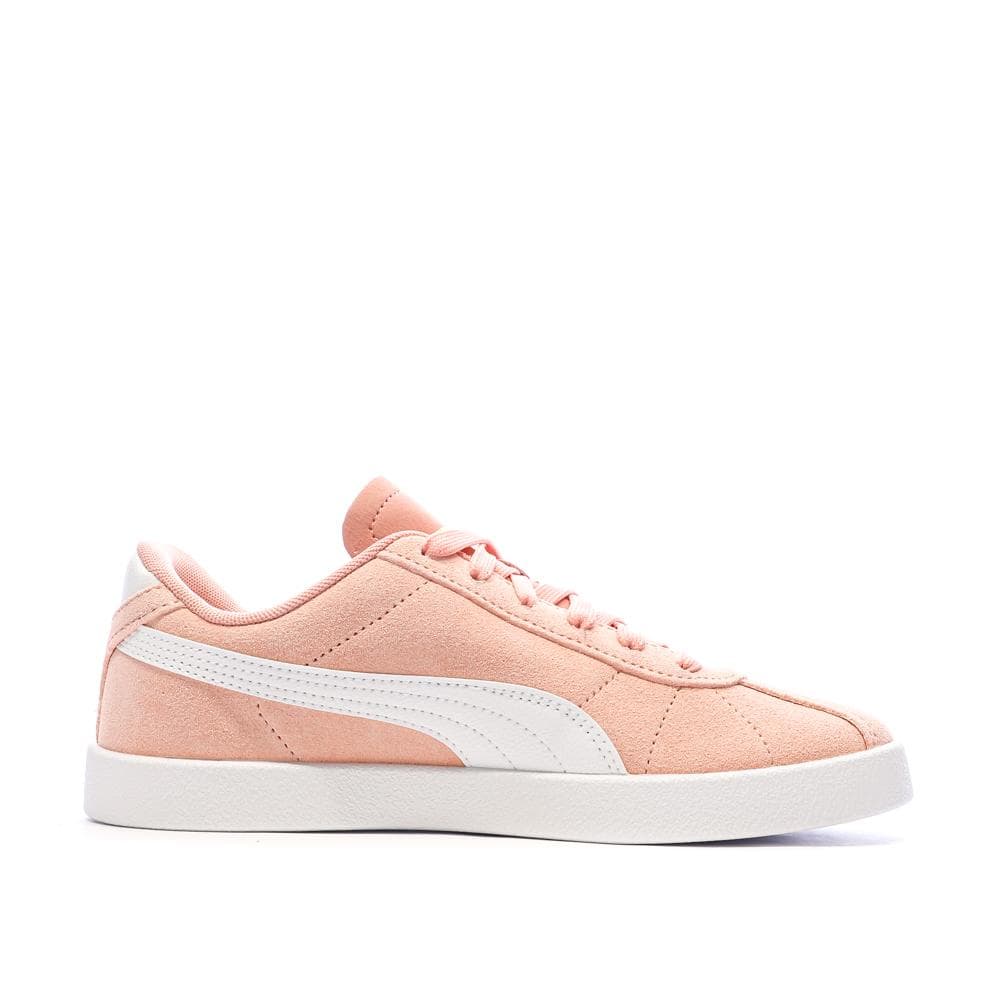 Baskets Rose Corail Fille Puma Club 2