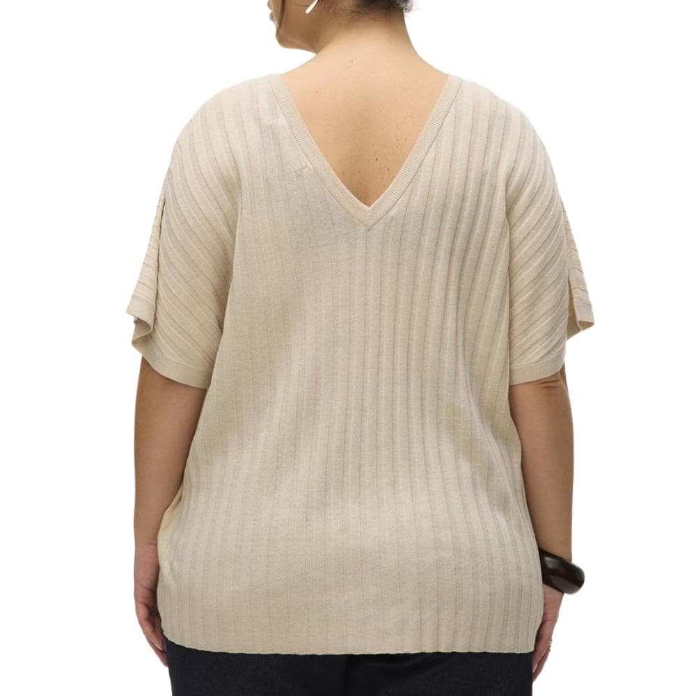 Pull Beige Femme Vero Moda Barbados 2
