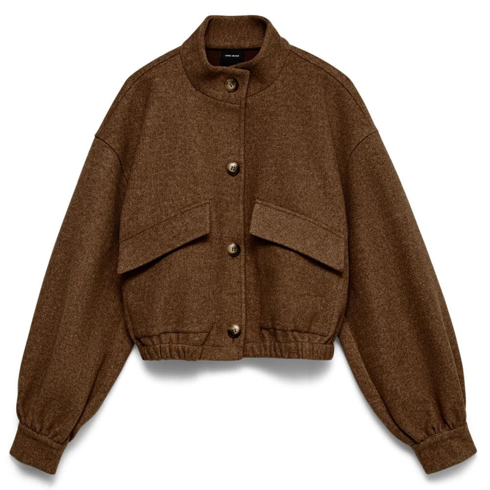 Veste Bomber Marron Femme Vero Moda Bunda 1