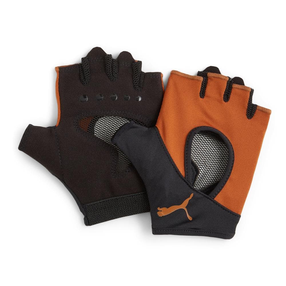 Gants de Vélo Orange/Noir Puma Cut Fingered Gloves 1