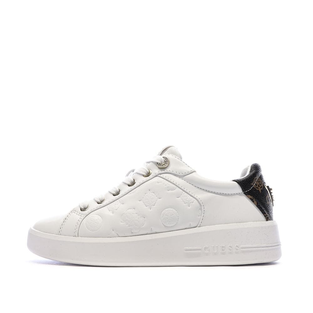 Baskets Blanc/Noir Femme Guess FLJRONFAL12 1