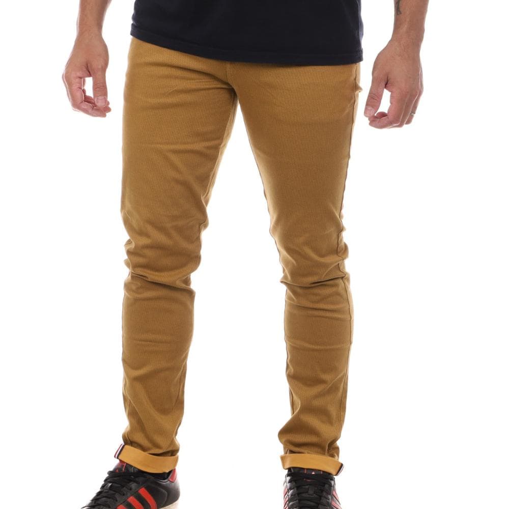 Chino Jaune Moutarde Homme La Maison Blaggio Tamar 1