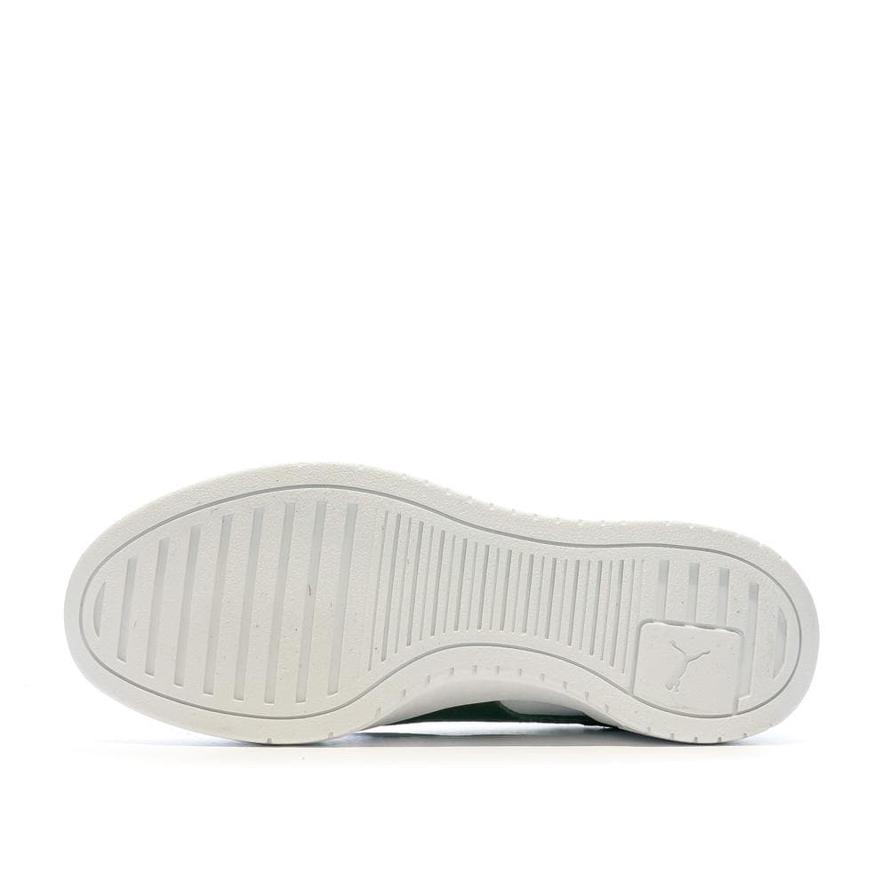 Baskets Blanches/Kaki Homme Puma Pro Classic 5