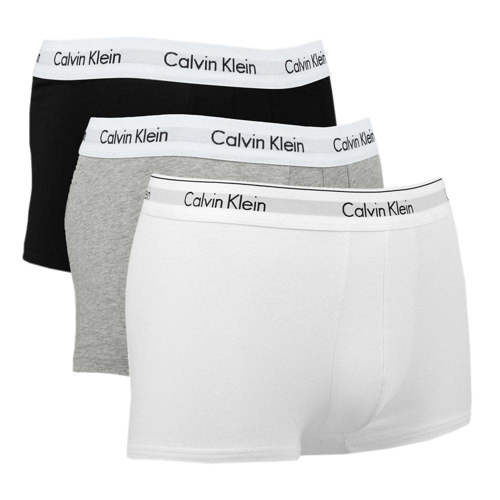 x3 Boxers Noir/Gris/Blanc Homme Calvin Klein Rise 1
