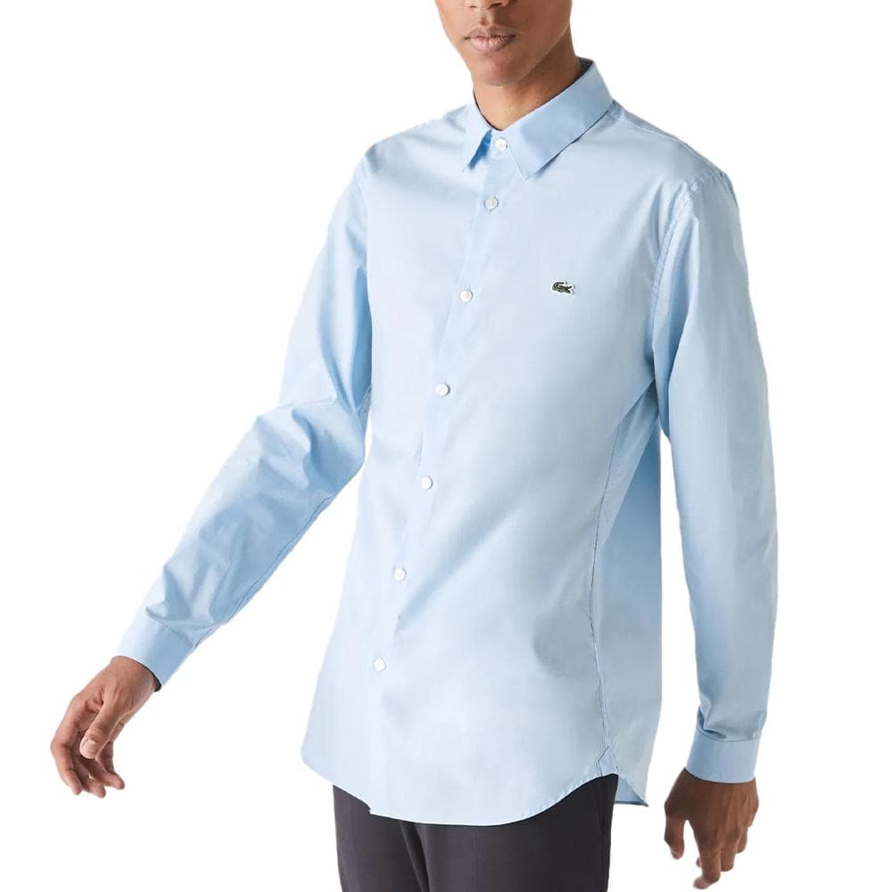 Chemise Manches Longues Bleu Homme Lacoste CH2668 1