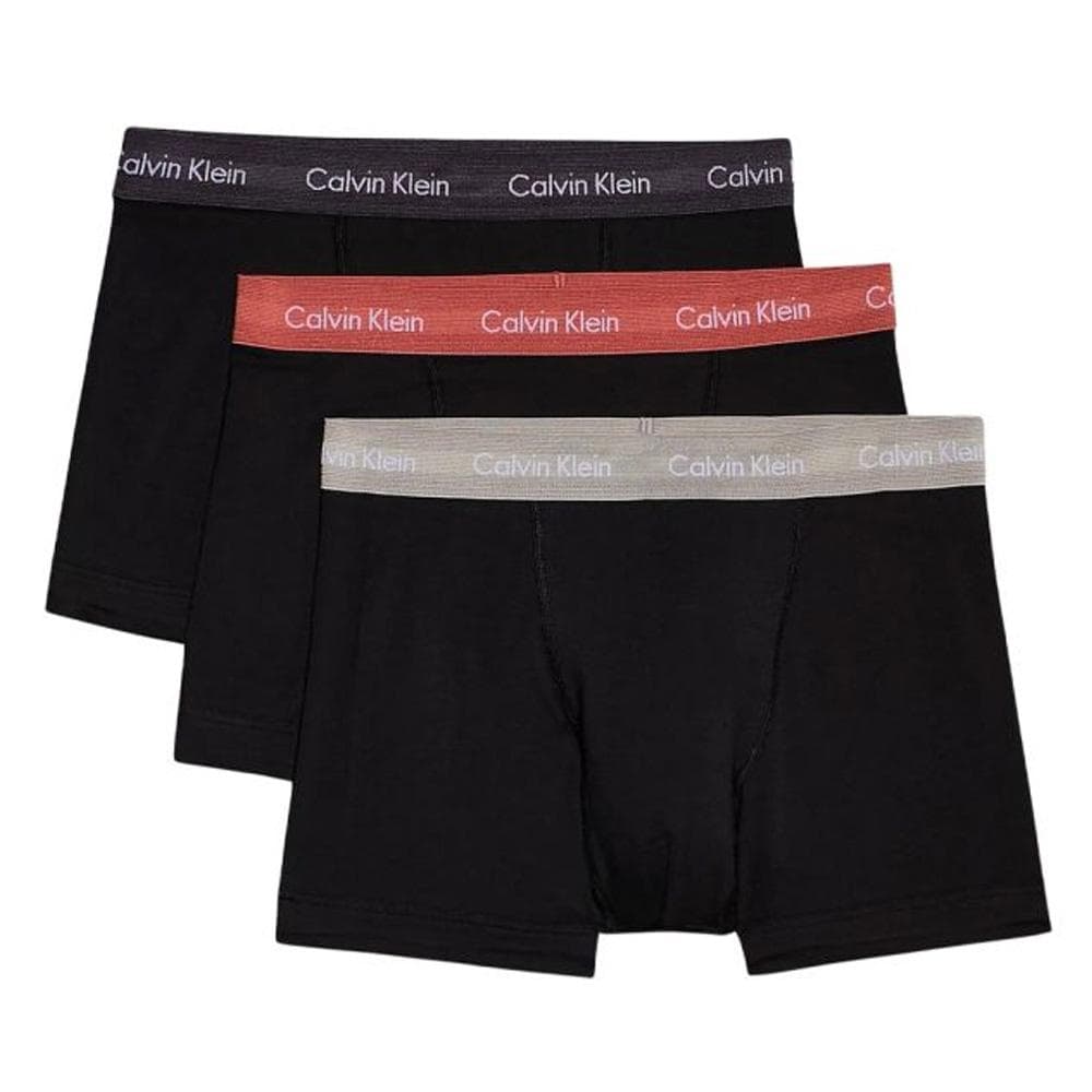 x3 Boxers Noir/Rouge Homme Calvin Klein Jeans Trunk 1 1