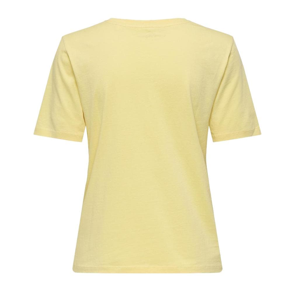 T-Shirt Jaune Femme Only Happy 2