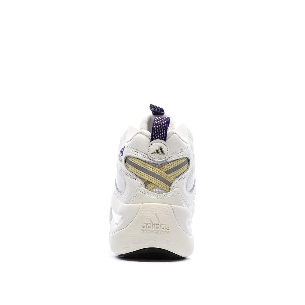 Chaussures de basketball Blanches/Violettes Homme Adidas Crazy 8 3