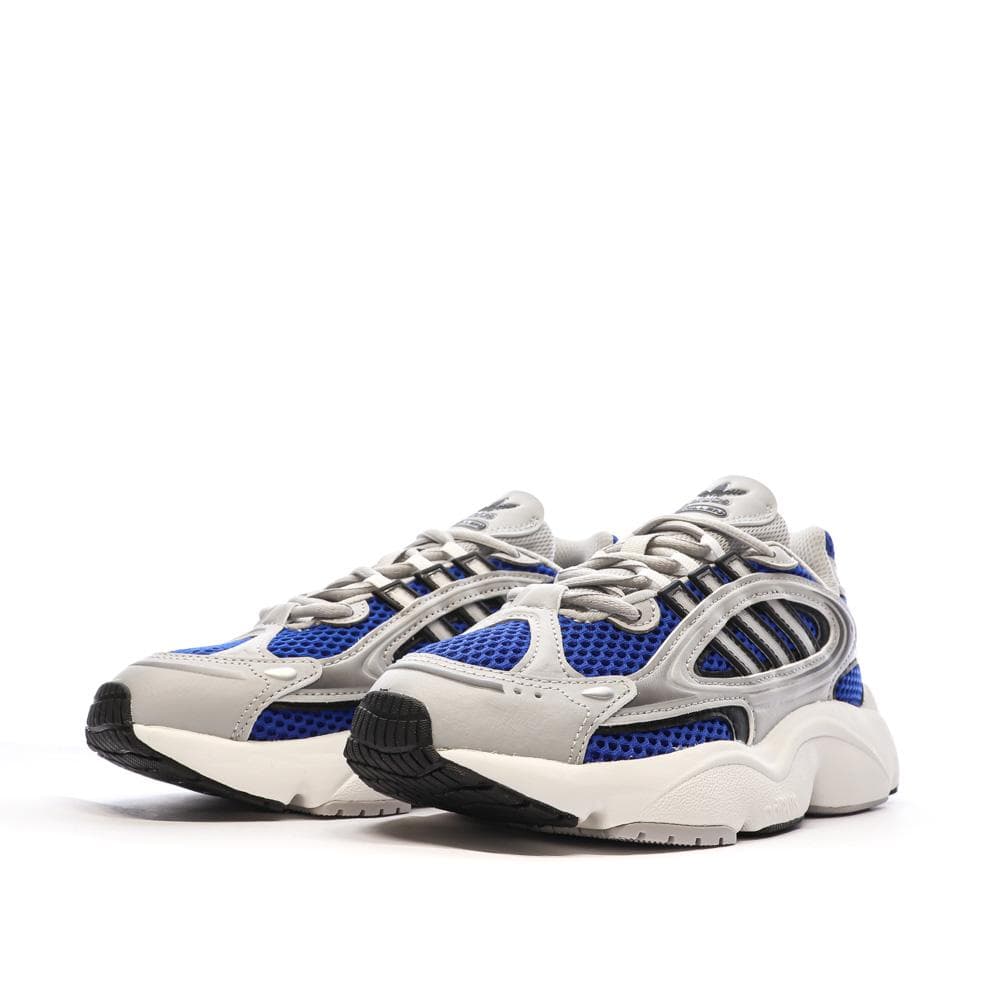 Baskets Gris/Bleu Femme Adidas Ozmillen 6