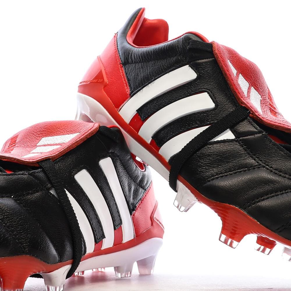 Chaussures de Foot Noir/Rouge Homme Adidas Predator Mania 7