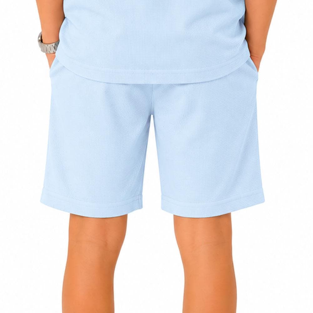 Short Bleu Garçon Paname Brothers Poly Texture 2