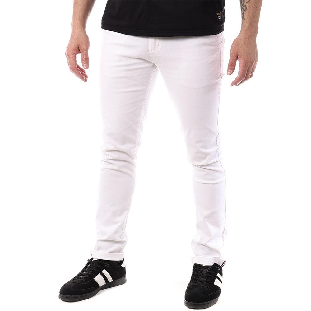 Pantalon Chino Blanc Homme La Maison Blaggio TOSCANE 1