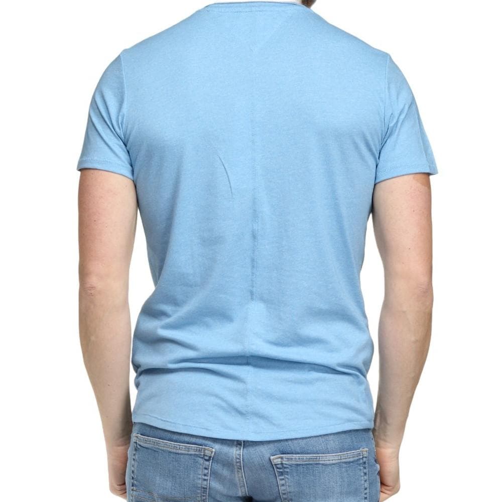 T-shirt Bleu Homme Tommy Jeans Slim Jaspe 2