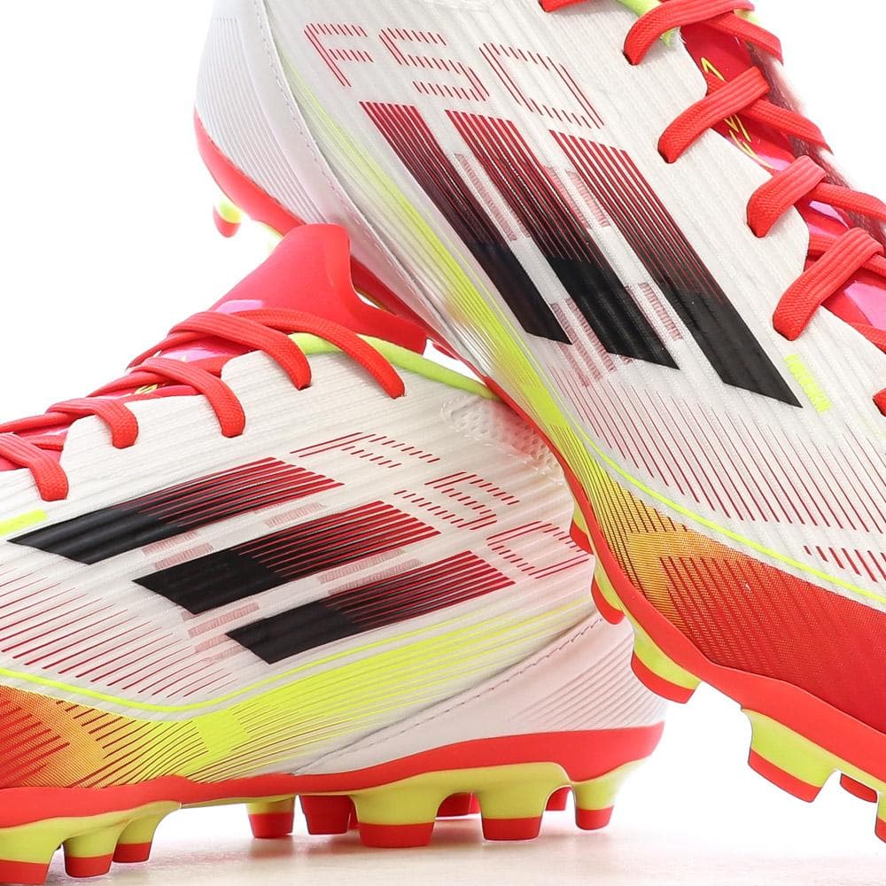 Chaussures de Foot Blanc/Rouge Adidas F50 League 2G/3G AG 7
