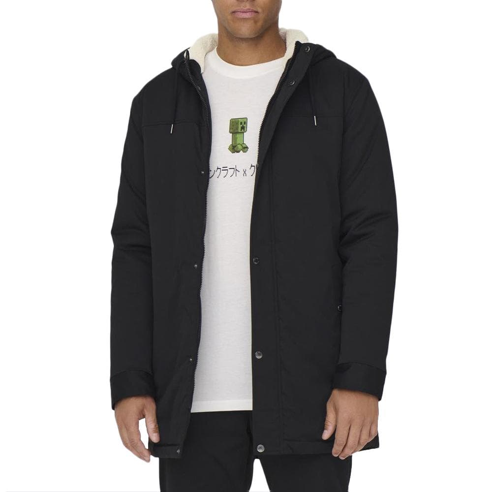 Blouson Noir Homme Only & Sons Alexander 22 1