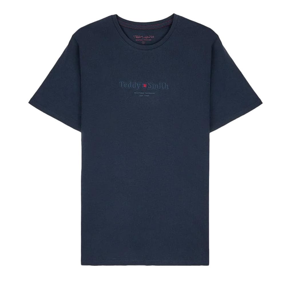 T-shirt Marine Homme Teddy Smith 11017024D 1
