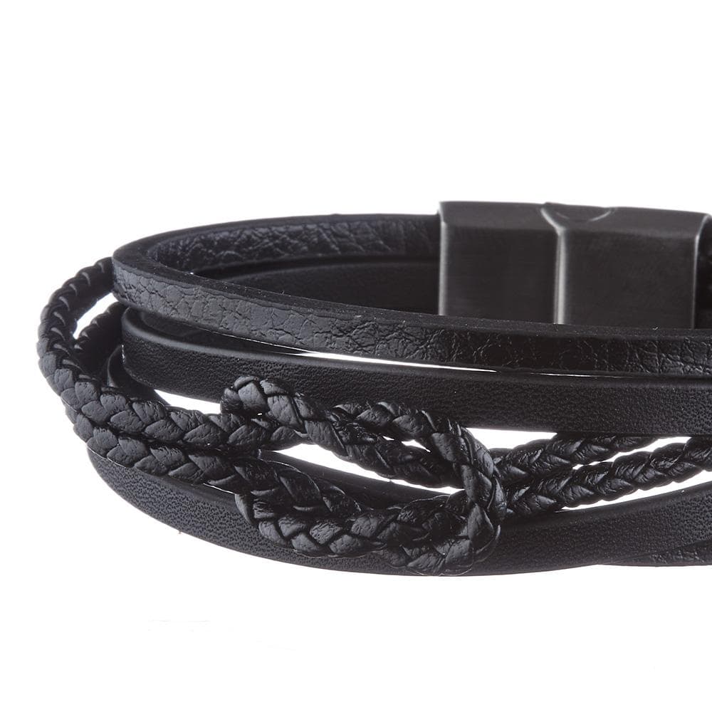 Bracelet Noir Geographical Norway 315063 2