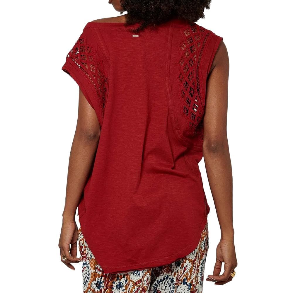 T-shirt Rouge Femme Kaporal SOLEX 2