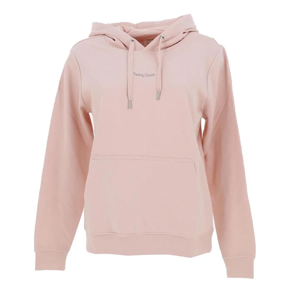 Sweat à Capuche Rose Femme Teddy Smith Solene 1