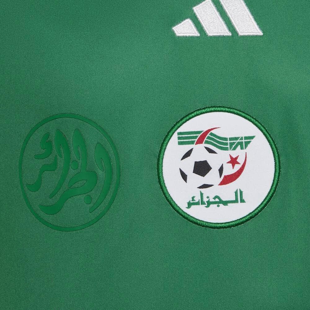 Algérie Maillot de foot Extérieur Vert Garçon Adidas 2022 3