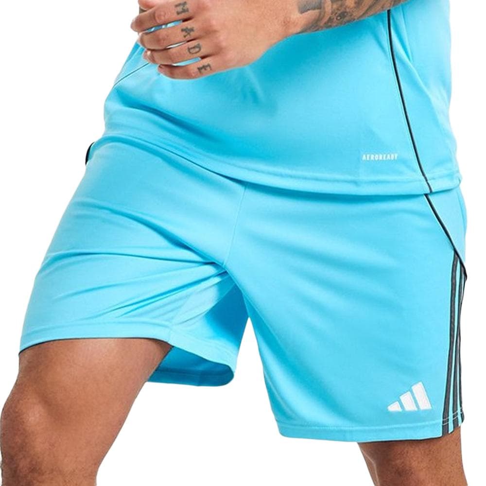 Short Turquoise Homme Bleu Adidas Tiro24 1